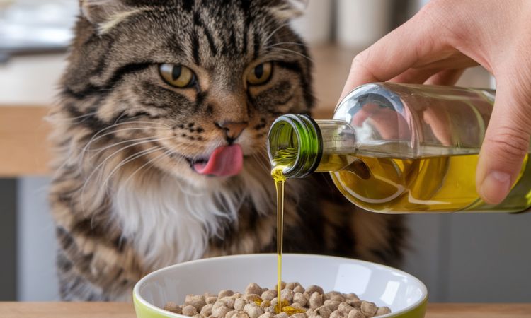 Donner de l'huile à son chat ? Voici 5 cas à examiner de près…