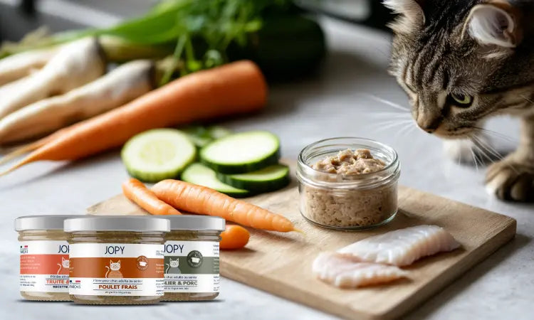 Pâtées pour chat JOPY : l'avis du vétérinaire