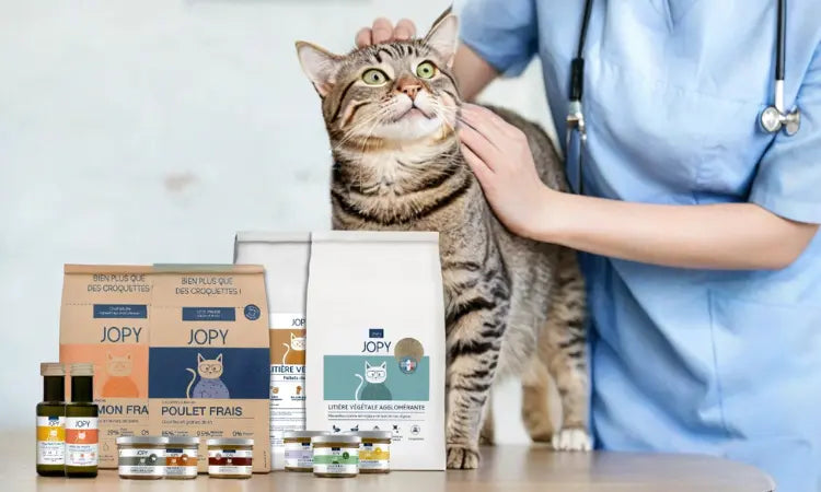 Pourquoi les vétérinaires recommandent-ils les produits pour chat JOPY ?
