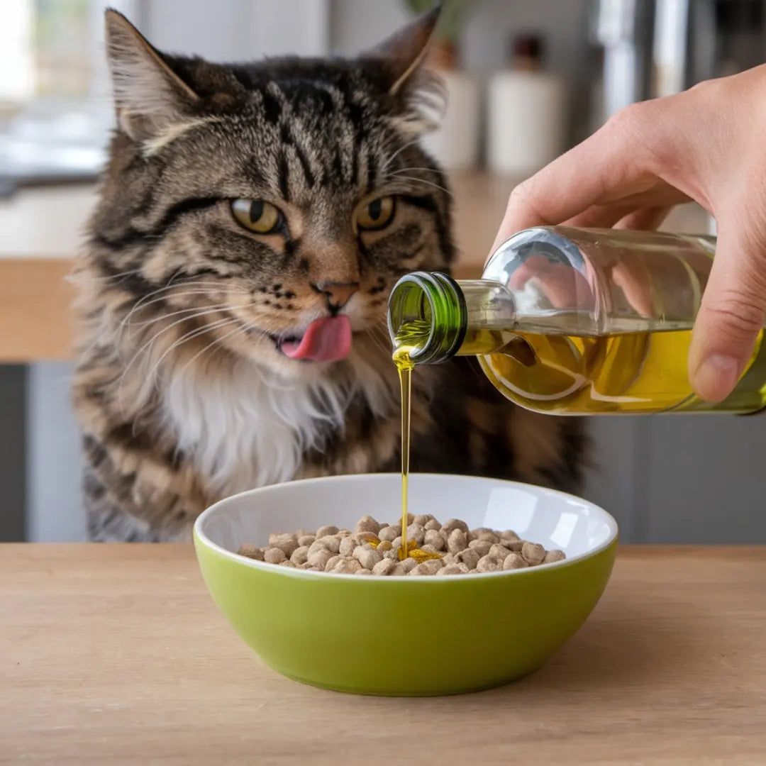 Bienfaits de l'huile multi-actions pour chat de Jopy