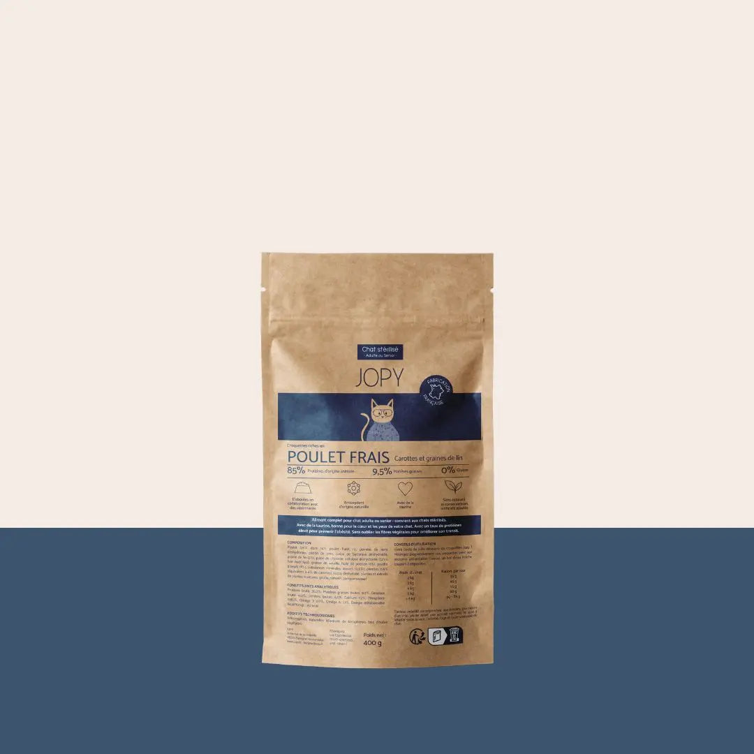 Croquettes Chat au Poulet