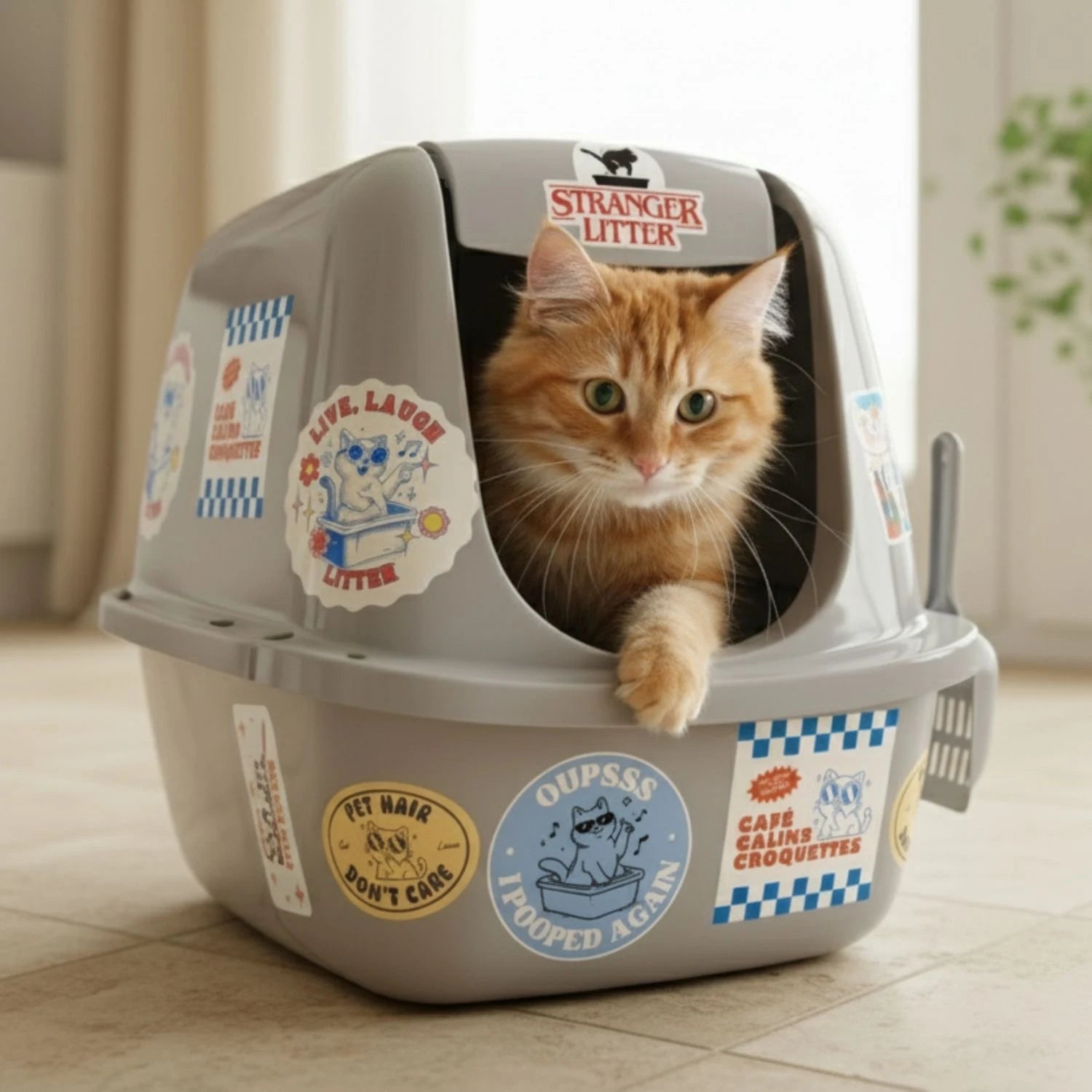 Stickers Litière Jopy