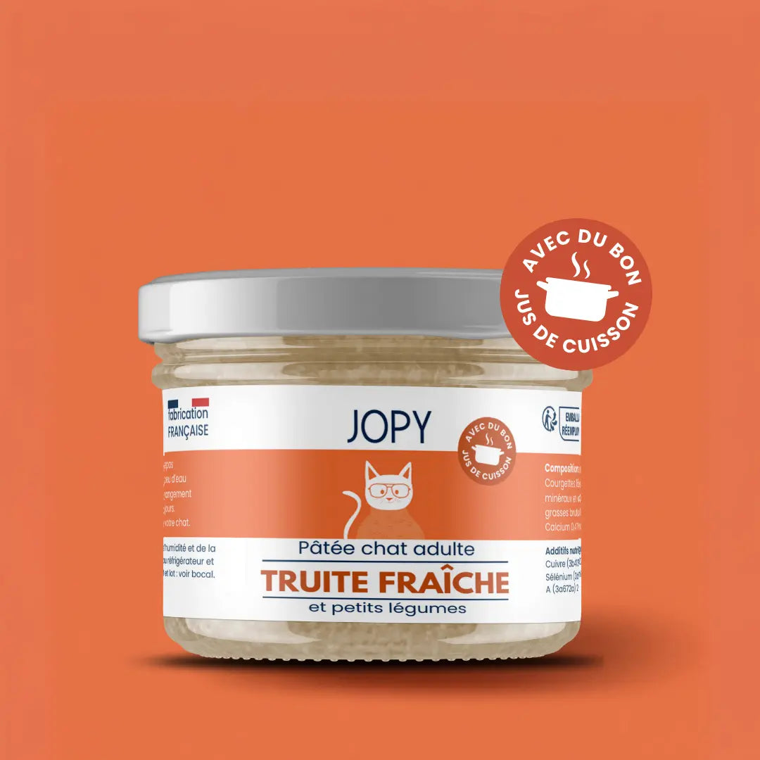 Pâtée Chat à la Truite
