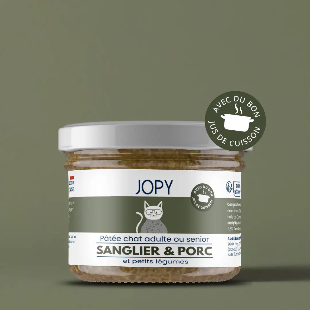 Pâtée Chat au Sanglier
