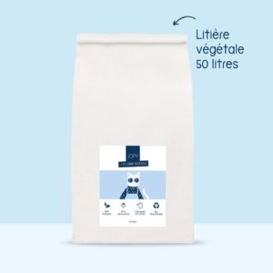Abonnement litière végétale Jopy 50 litres